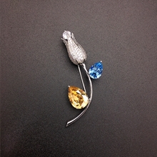 Show details for Zinc Alloy Medium Brooche Direct from Factory