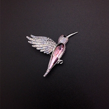 Show details for Zinc Alloy Pink Brooche with Fast Shipping