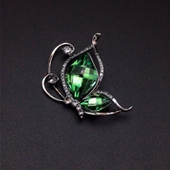 Show details for Zinc Alloy Platinum Plated Brooche Factory Direct