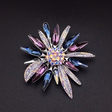 Show details for Medium Platinum Plated Brooche with No-Risk Refund