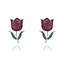 Show details for Flowers & Plants Copper or Brass Dangle Earrings with Speedy Delivery