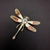 Picture of Funky Small Gold Plated Brooche