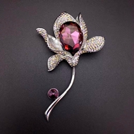 Show details for Popular Swarovski Element Small Brooche