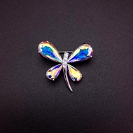 Show details for Bulk Platinum Plated Small Brooche with Fast Shipping