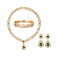 Picture of Wedding Luxury Necklace And Earring Sets 1JJ050925S
