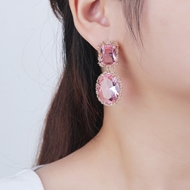 Picture of Top Cubic Zirconia Luxury Dangle Earrings