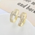 Picture of Bling Big Gold Plated Dangle Earrings