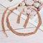 Show details for Hypoallergenic Rose Gold Plated Classic Swarovski Beaded Bracelet with Easy Return