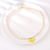 Picture of Pretty Artificial Pearl Gold Plated Short Chain Necklace