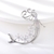 Picture of Delicate Platinum Plated Brooche from Top Designer