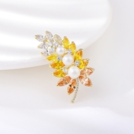 Picture of Recommended Yellow Delicate Brooche for Girlfriend