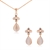 Picture of Nickel Free Rose Gold Plated Zinc Alloy 2 Piece Jewelry Set with No-Risk Refund