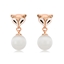 Show details for Good Quality Opal Zinc Alloy Dangle Earrings