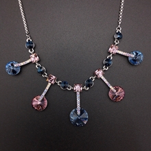 Show details for Affordable Zinc Alloy Platinum Plated Short Chain Necklace from Trust-worthy Supplier