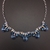 Picture of Shop Platinum Plated Blue Short Chain Necklace Best Price