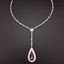 Show details for Zinc Alloy Swarovski Element Short Chain Necklace at Unbeatable Price