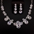 Picture of Zinc Alloy Swarovski Element 2 Piece Jewelry Set in Flattering Style