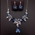 Picture of Zinc Alloy Platinum Plated 2 Piece Jewelry Set in Flattering Style