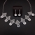 Picture of Big Swarovski Element 2 Piece Jewelry Set with Fast Delivery