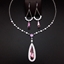 Show details for Zinc Alloy Big 2 Piece Jewelry Set in Exclusive Design