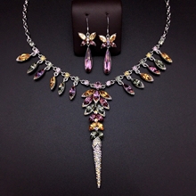 Show details for Zinc Alloy Platinum Plated 2 Piece Jewelry Set at Super Low Price