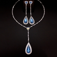 Show details for Zinc Alloy Big 2 Piece Jewelry Set with Full Guarantee