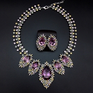 Show details for Big Zinc Alloy 2 Piece Jewelry Set Online Shopping