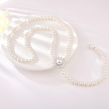Show details for Hot Selling White Platinum Plated Y Necklace from Top Designer
