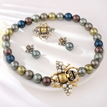 Show details for Impressive Oxide Classic 3 Piece Jewelry Set with Low MOQ