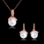 Picture of Bulk Rose Gold Plated Zinc Alloy 2 Piece Jewelry Set Exclusive Online