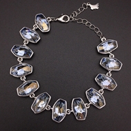 Show details for Impressive Blue Platinum Plated Fashion Bracelet with Low MOQ