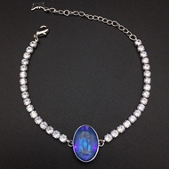 Show details for Zinc Alloy Blue Fashion Bracelet in Exclusive Design