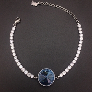 Show details for Amazing Swarovski Element Zinc Alloy Fashion Bracelet