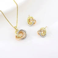 Picture of Unusual Classic Multi-tone Plated 2 Piece Jewelry Set