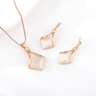 Picture of Classic Rose Gold Plated 2 Piece Jewelry Set with Worldwide Shipping