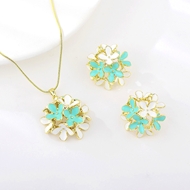 Picture of Nice Enamel Small 2 Piece Jewelry Set