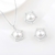 Picture of Popular Artificial Pearl Gold Plated 2 Piece Jewelry Set
