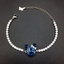 Show details for Sparkly Small Blue Fashion Bracelet