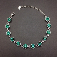 Show details for Sparkling Small Swarovski Element Fashion Bracelet