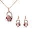 Show details for Purchase Rose Gold Plated Small 2 Piece Jewelry Set with Wow Elements