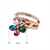 Picture of Sparkly Small Colorful Fashion Ring
