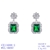 Picture of Inexpensive Platinum Plated Cubic Zirconia Dangle Earrings from Reliable Manufacturer
