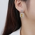 Picture of Good Quality Cubic Zirconia Yellow Dangle Earrings