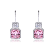 Picture of Luxury Cubic Zirconia Dangle Earrings Online Only