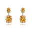 Show details for Charming Yellow Luxury Dangle Earrings As a Gift