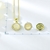Picture of Unusual Small Gold Plated 2 Piece Jewelry Set