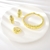 Picture of New Season Gold Plated Dubai 3 Piece Jewelry Set with SGS/ISO Certification