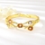 Picture of Multi-tone Plated Zinc Alloy Fashion Bangle As a Gift