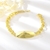 Picture of Bling Dubai Gold Plated Fashion Bracelet