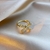 Picture of Gold Plated Small Fashion Ring with Low Cost